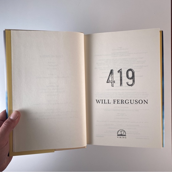 2/$30 -  419 by Will Ferguson - Picture 10 of 16